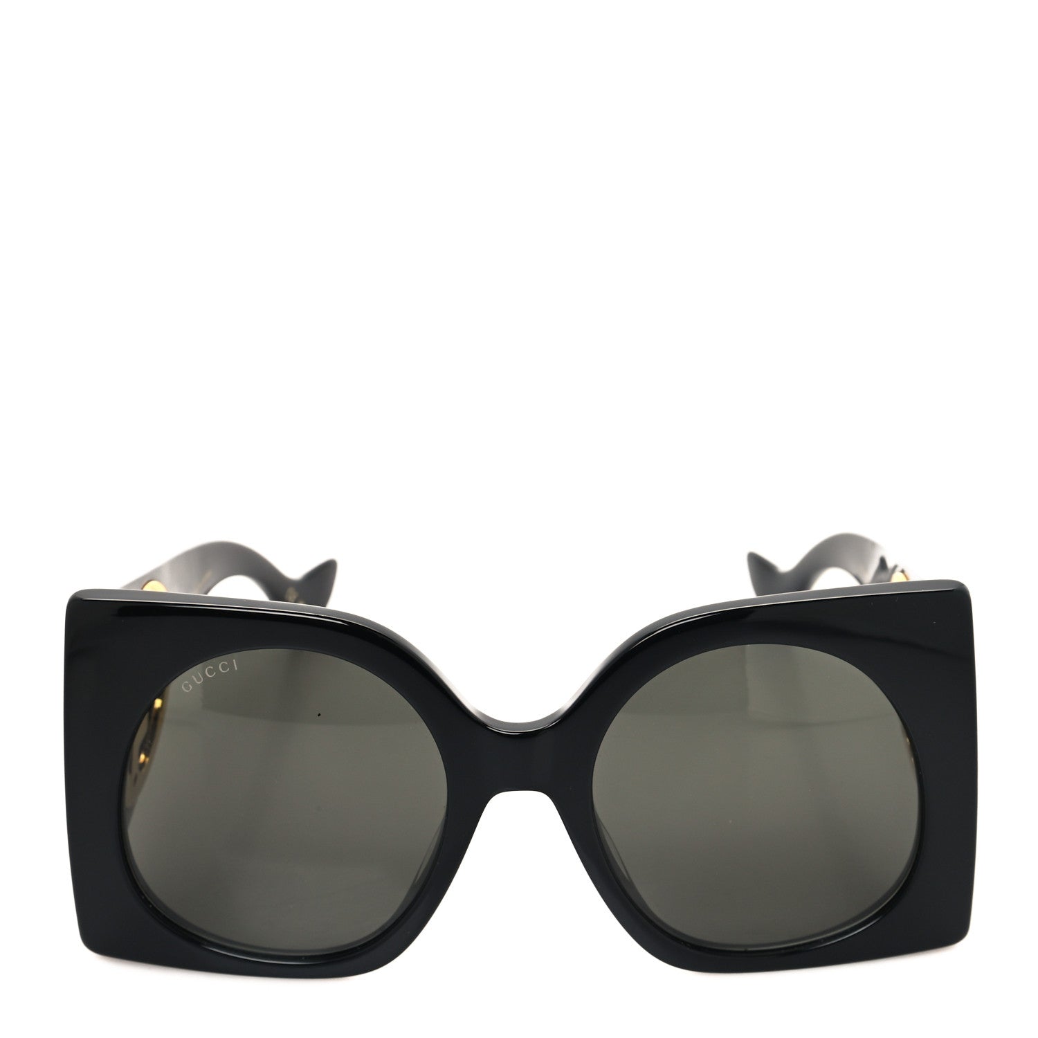 Gucci Acetate Interlocking G Oversized Sunglasses GG1254S Black 2 of 9