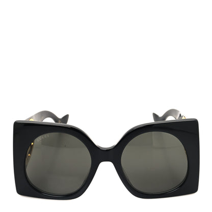 Gucci Acetate Interlocking G Oversized Sunglasses GG1254S Black 2 of 9
