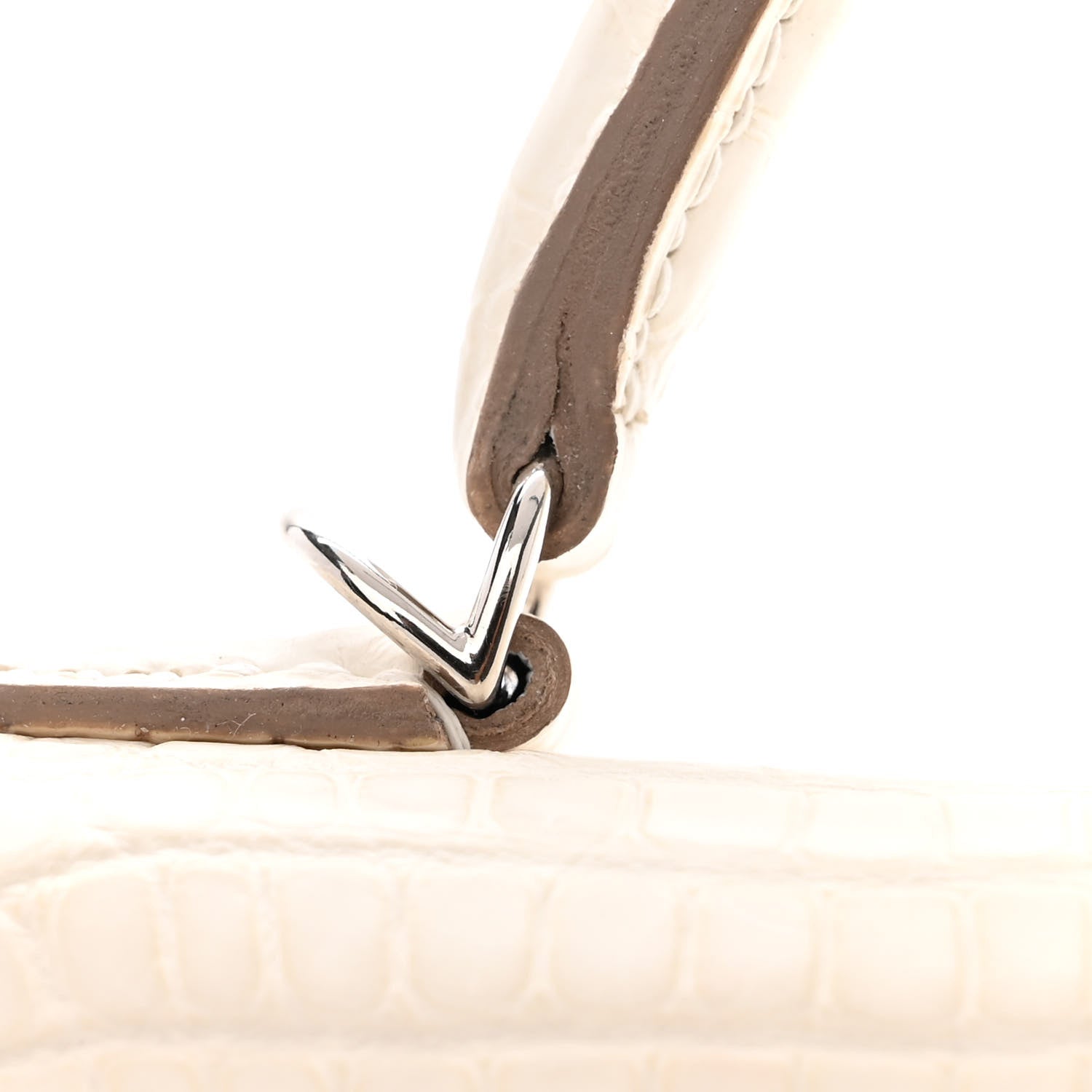 Hermes Matte Alligator Mini Kelly Sellier 20 Beton 11 of 12