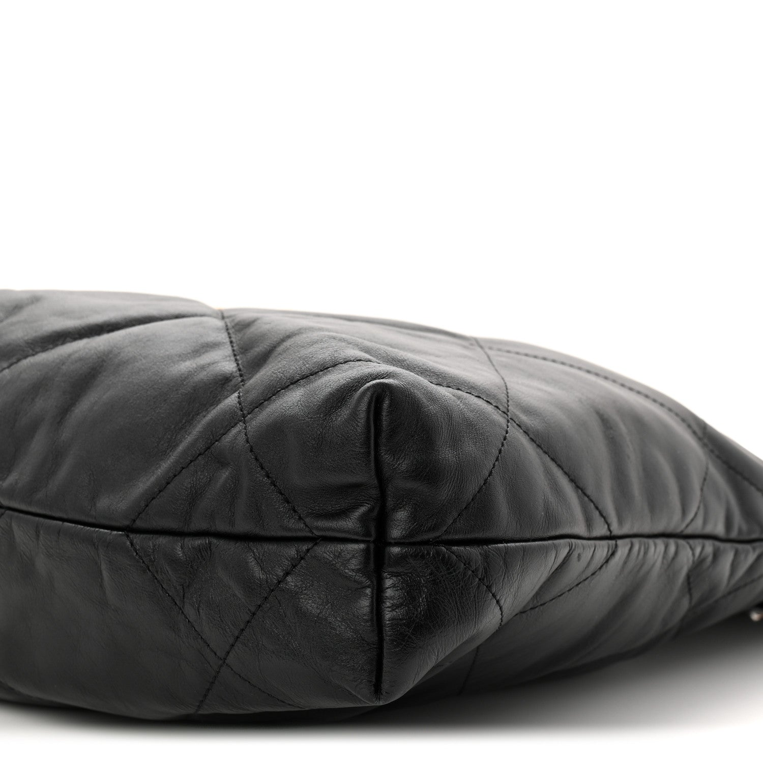 Chanel Shiny Calfskin Quilted Small Chanel 22 Black 10 of 10