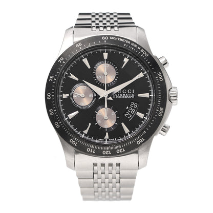 Gucci Stainless Steel 46mm G-Timeless Chronograph Automatic Watch Blue 1 of 6