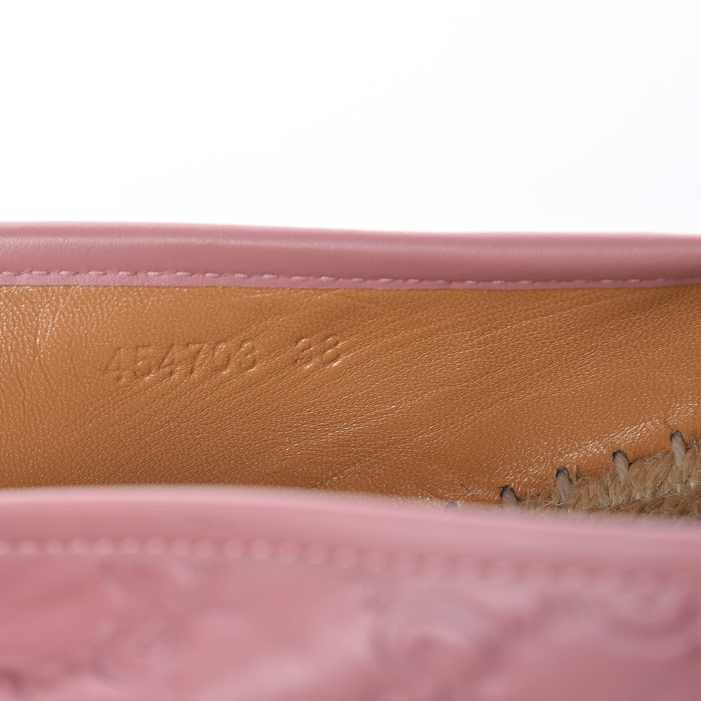 Guccissima Signature Espadrilles 38 Rose Baby Candy