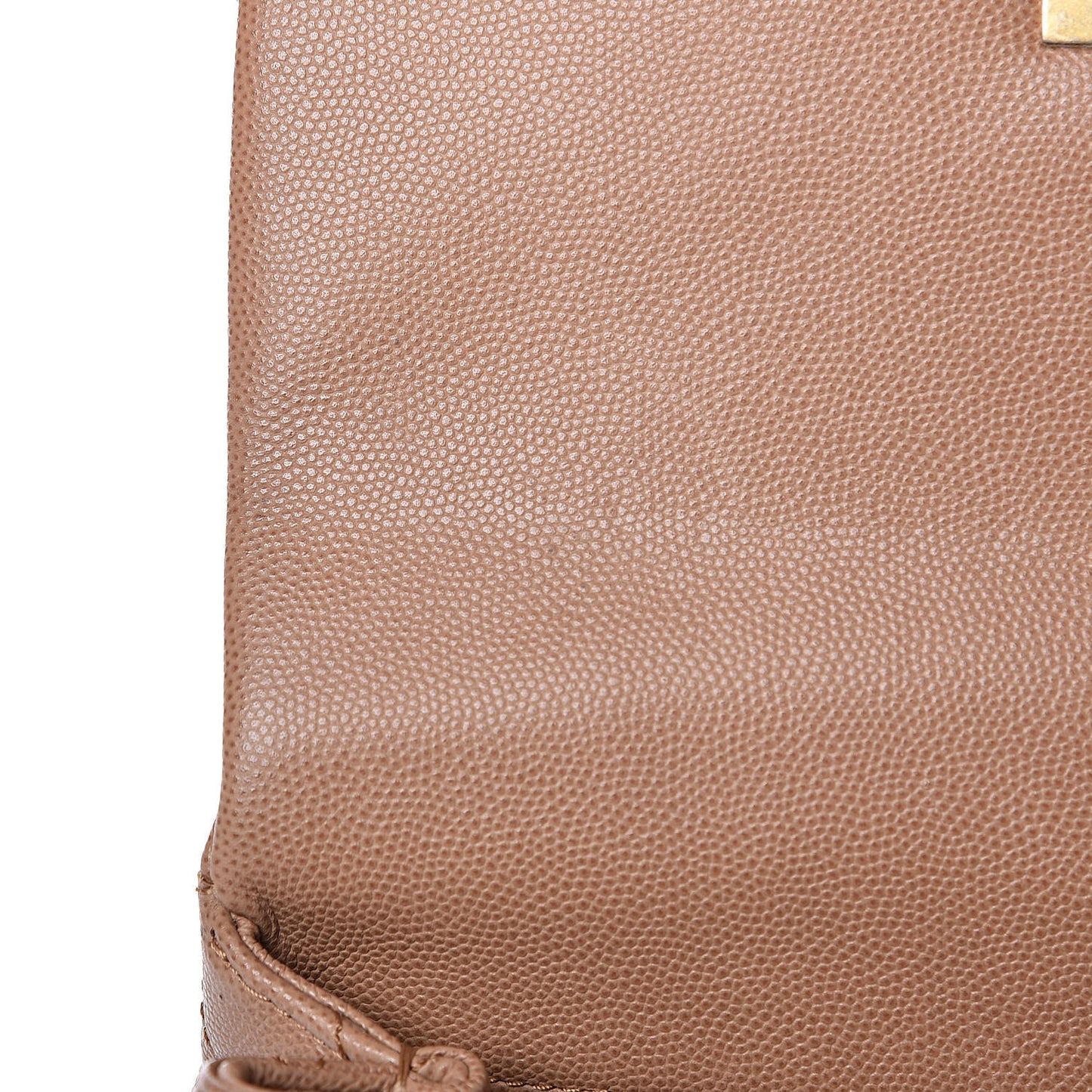 Caviar Lizard Quilted Mini Coco Handle Flap Beige