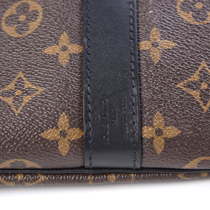 Louis Vuitton Monogram Macassar Keepall Bandouliere 55 7 of 9