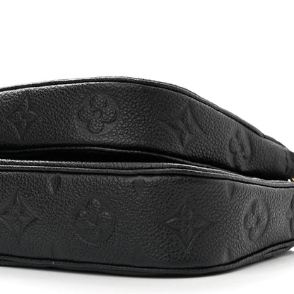 Louis Vuitton Empreinte Monogram Giant Multi Pochette Accessories Black 10 of 11