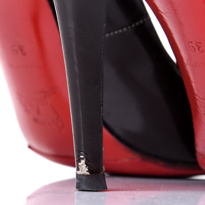 Christian Louboutin Patent Decollete 868 100 Pumps 39 Black 10 of 10