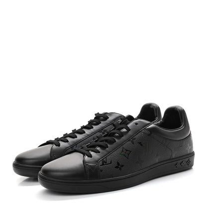 Louis Vuitton Monogram Sneakers 9.5 Black 3 of 9