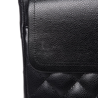 Chanel Caviar Quilted Maxi Double Flap Black 11 of 13