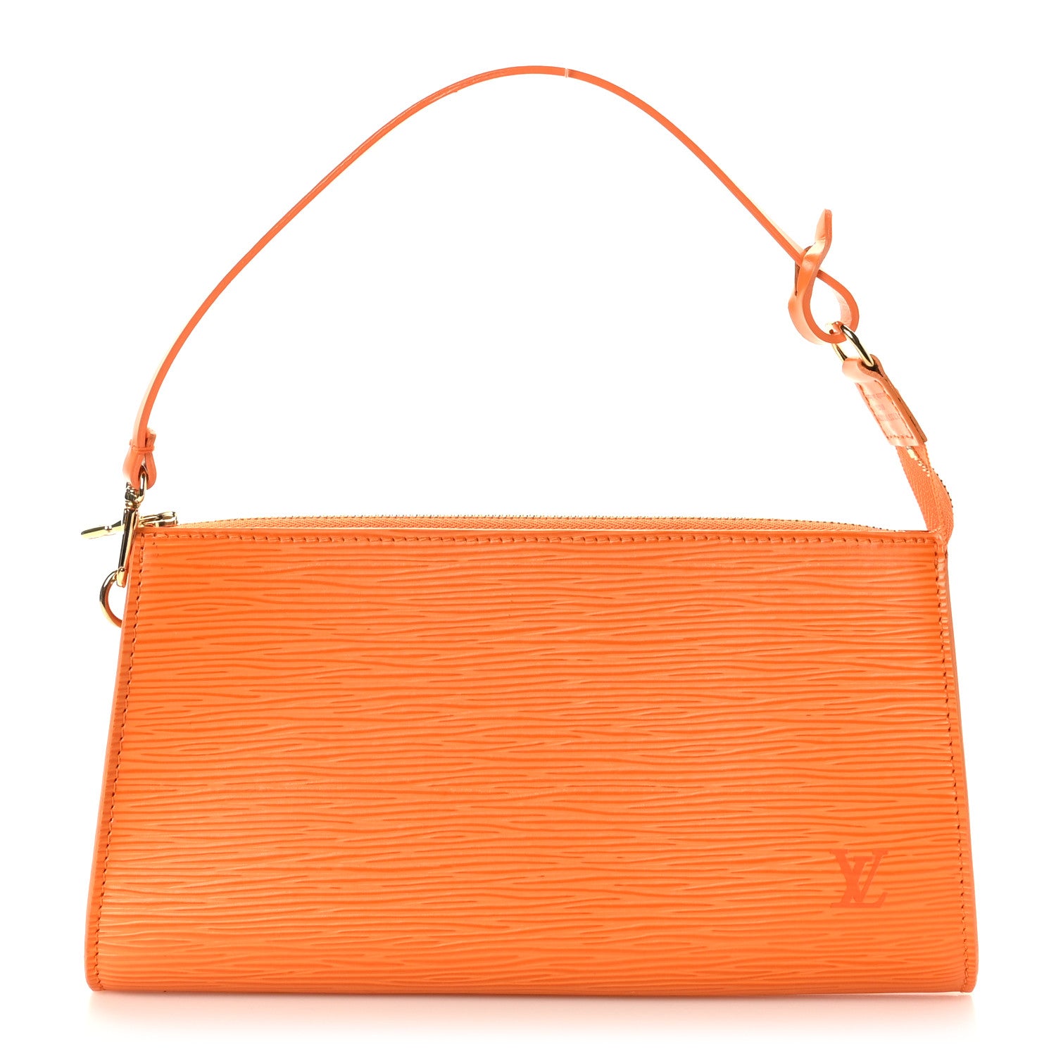 Louis Vuitton Epi Pochette Accessories 24 Mandarin 1 of 9