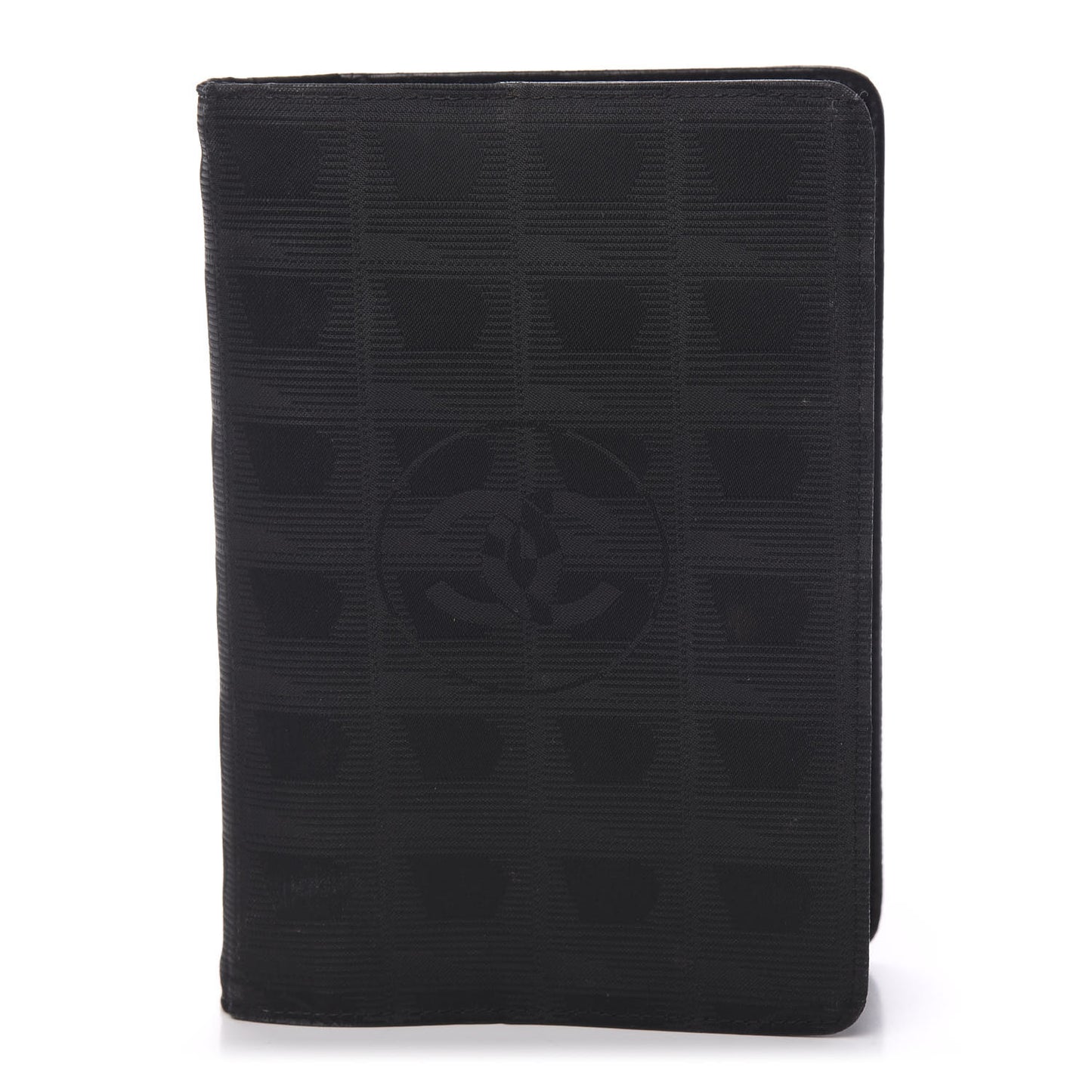Nylon Travel Small Ring Agenda Planner Black