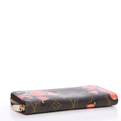 Louis Vuitton Monogram Roses Zippy Wallet 4 of 8