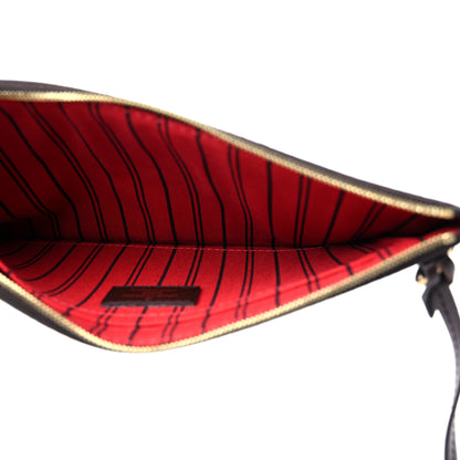 Louis Vuitton Damier Ebene Neverfull MM GM Pochette 5 of 10