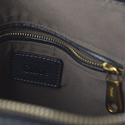 Chloe Calfskin Medium Marcie Satchel Black 8 of 9