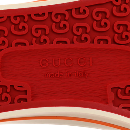 Gucci Cotton GG Monogram Web Womens 1977 Tennis Sneakers 40.5 Philod Ivory Mystic White 6 of 9