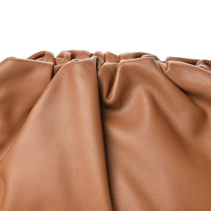 Bottega Veneta Smooth Butter Calf The Pouch Oversized Clutch Cammello 9 of 11