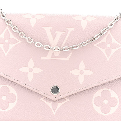 Louis Vuitton Empreinte Monogram Giant Felicie Pochette Brume Quartz 10 of 11