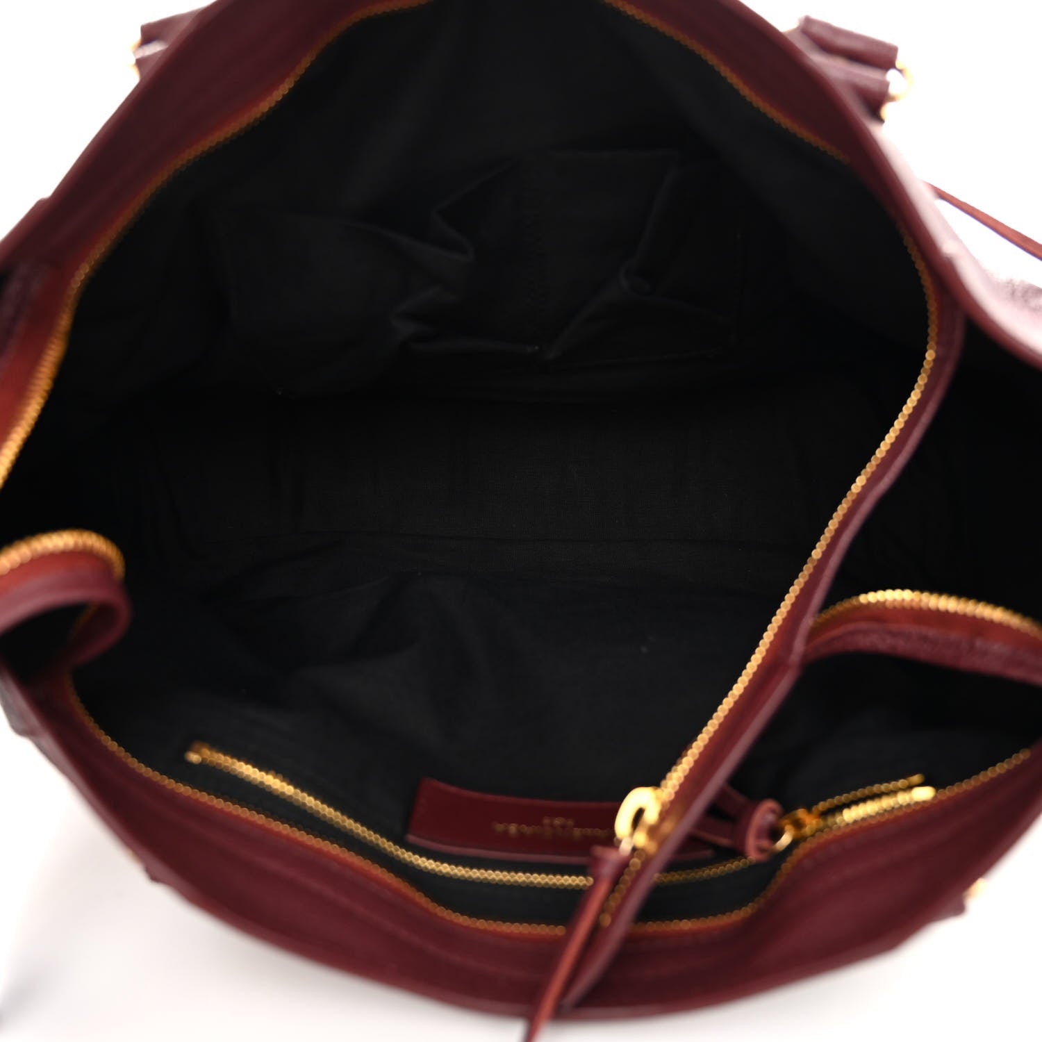 Balenciaga Chevre Gold Metallic Edge Hardware City Cassis 5 of 10