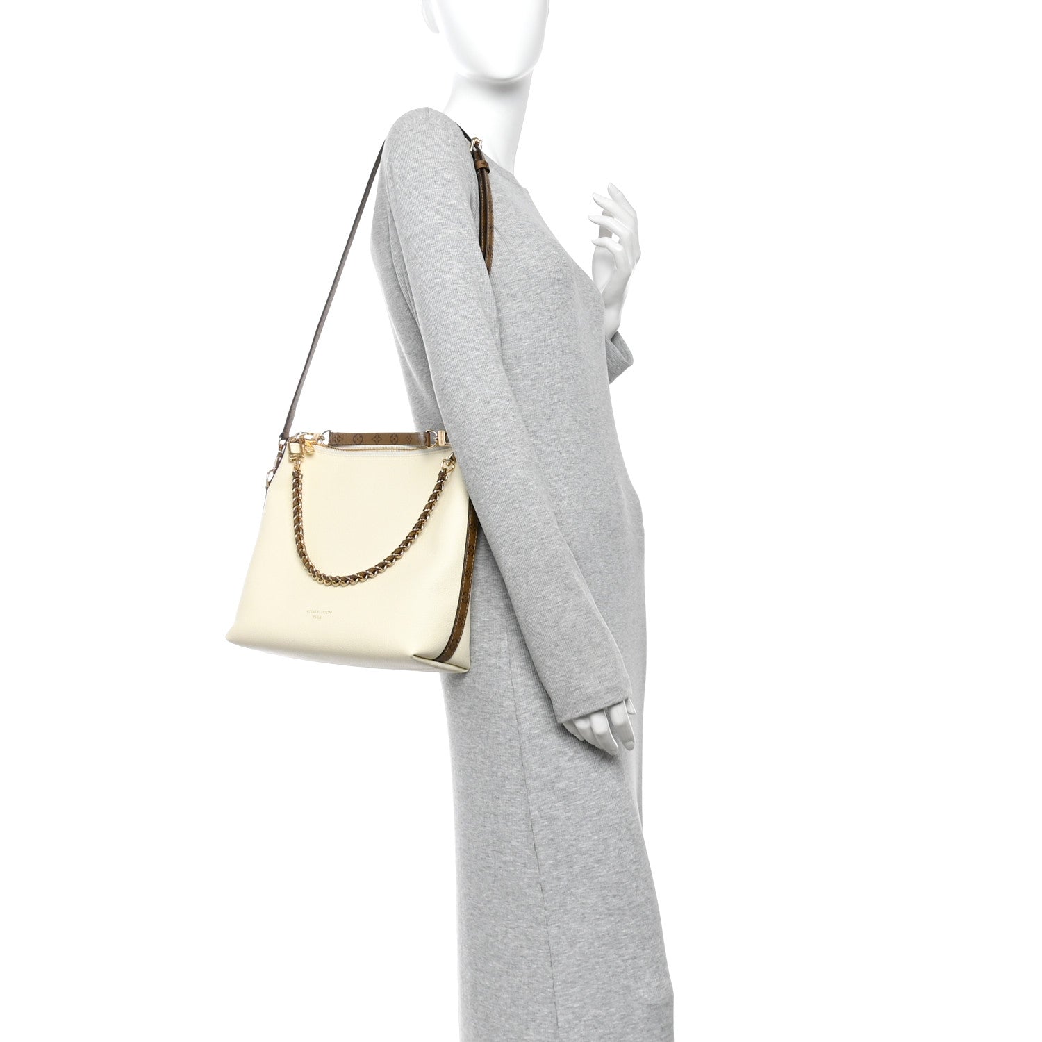 Louis Vuitton Calfskin Multipass Vanille 2 of 9