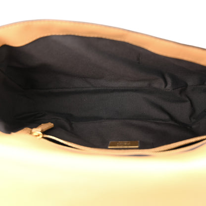 Fendi Nappa FF 1974 Embossed Baguette Miele Scuro 5 of 10