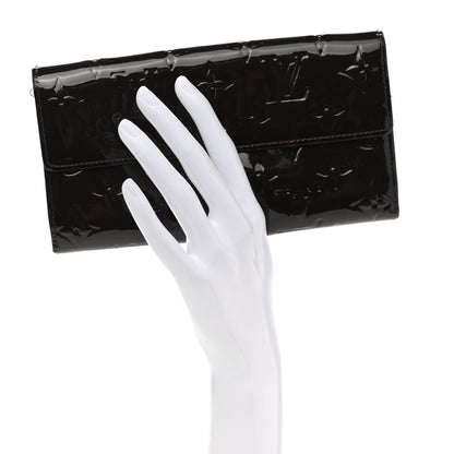Louis Vuitton Vernis Sarah Wallet Amarante 2 of 9
