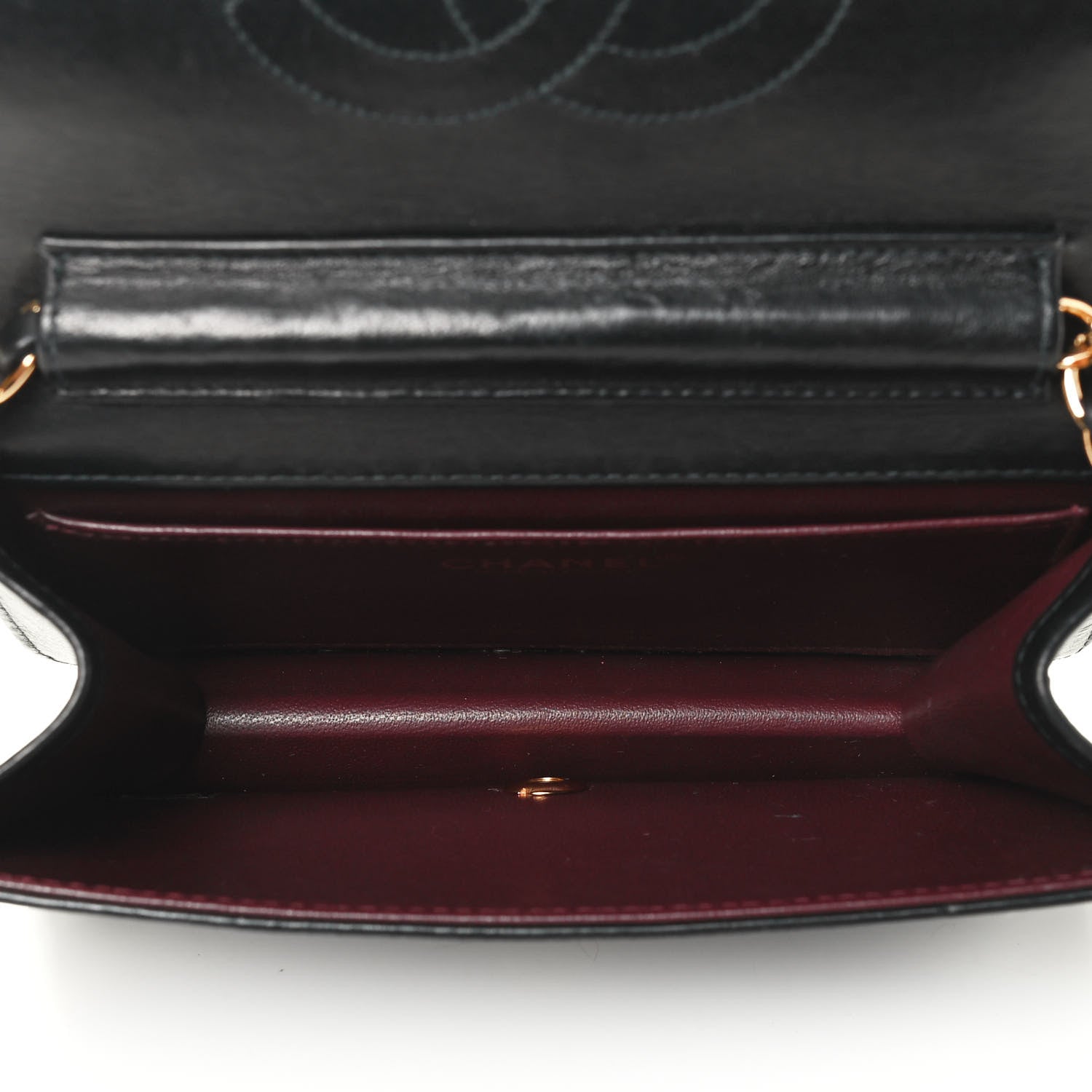 Chanel Lambskin Quilted Small Single Flap Black 4 of 4