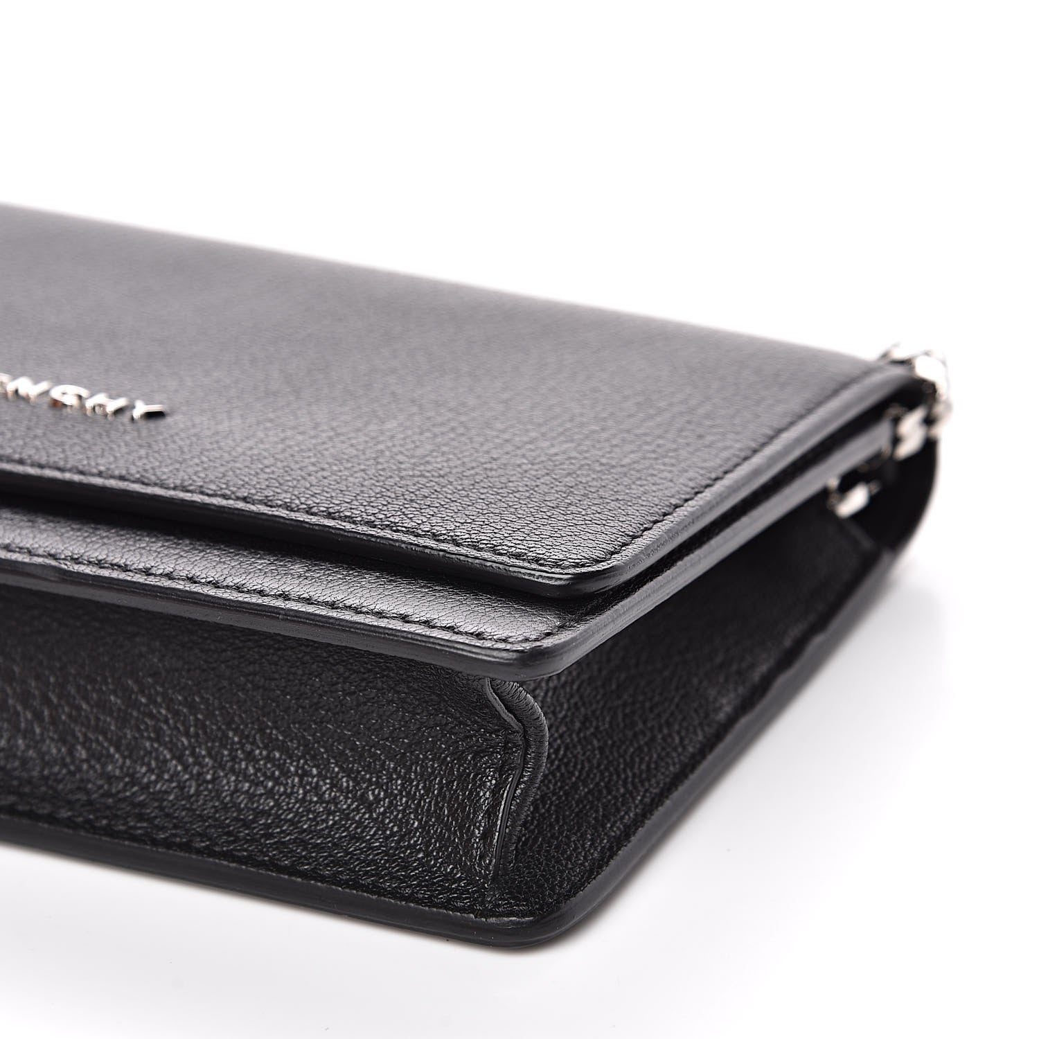 Givenchy Sugar Goatskin Pandora Chain Wallet Black 8 of 10