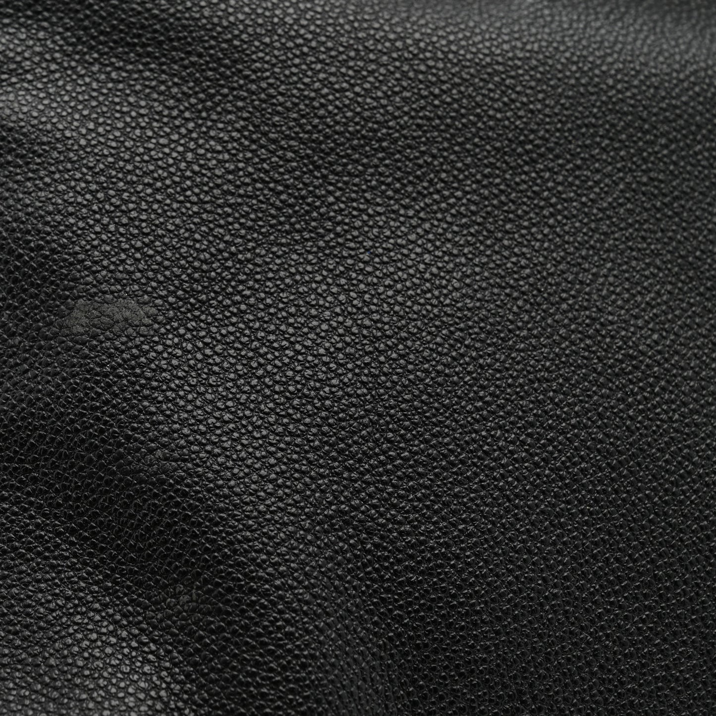 Grained Calfskin Medium Cabas Rive Gauche Black