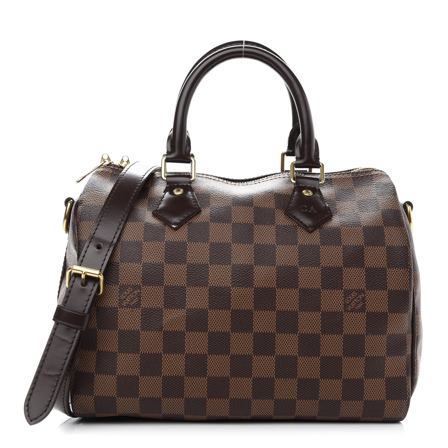 Damier Ebene Speedy Bandouliere 25
