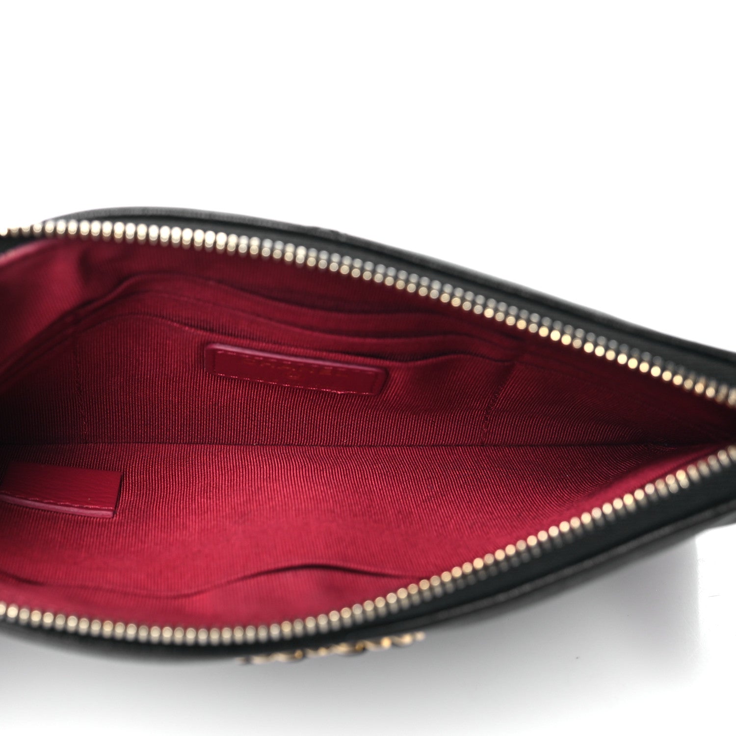 Chanel Lambskin Quilted Small Chanel 19 Pouch Black 5 of 8