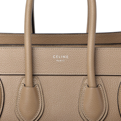 Celine Drummed Calfskin Micro Luggage Dune 9 of 9