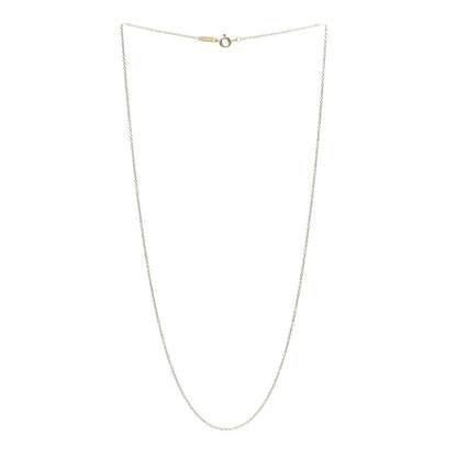 Tiffany 18K Yellow Gold Chain Necklace 18" 3 of 5