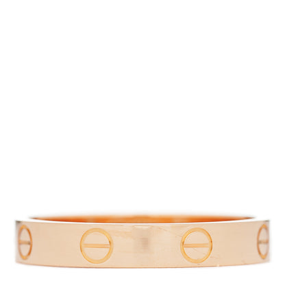Cartier 18K Pink Gold 3.5mm LOVE Wedding Band Ring 60 9 3 of 5