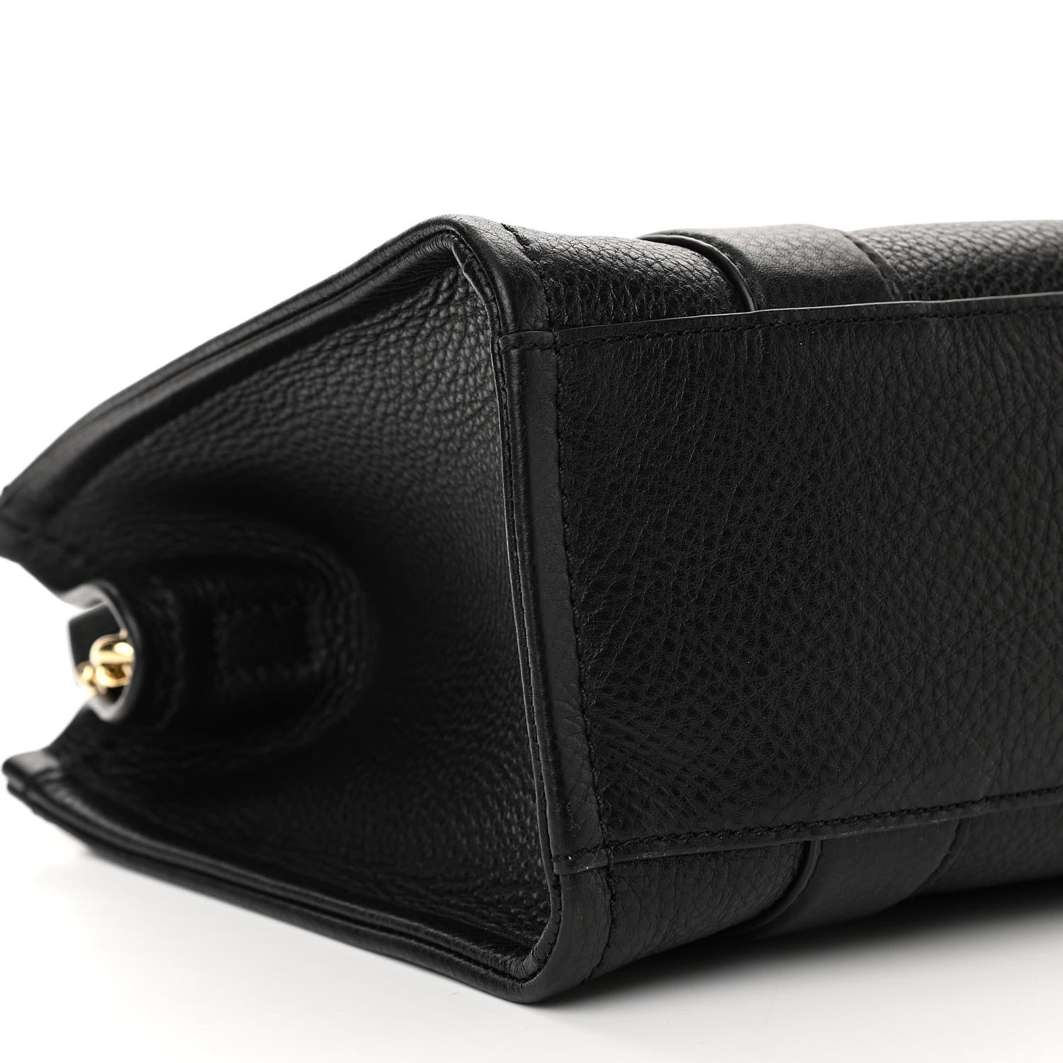 Marc Jacobs Grained Calfskin Small The Tote Bag Black 10 of 11