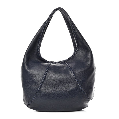 Bottega Veneta Cervo Deerskin Large Hobo China Blue 1 of 20
