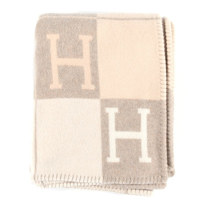 Hermes Wool Cashmere Avalon III Blanket Coco Camomille 1 of 3