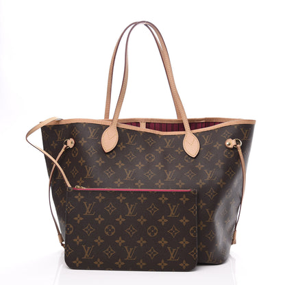 Louis Vuitton Monogram Neo Neverfull MM Pivoine 2 of 12