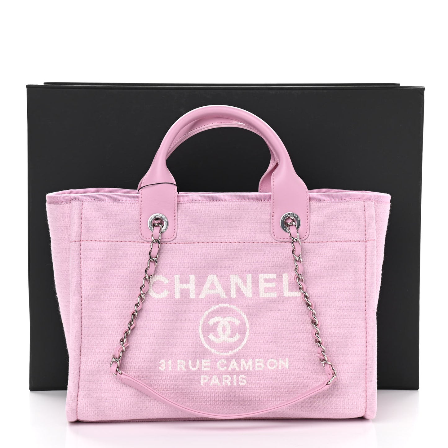 Mixed Fibers Small Deauville Tote Pink