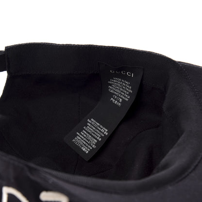 Gucci Cotton Loved Baseball Hat XL Black 8 of 8