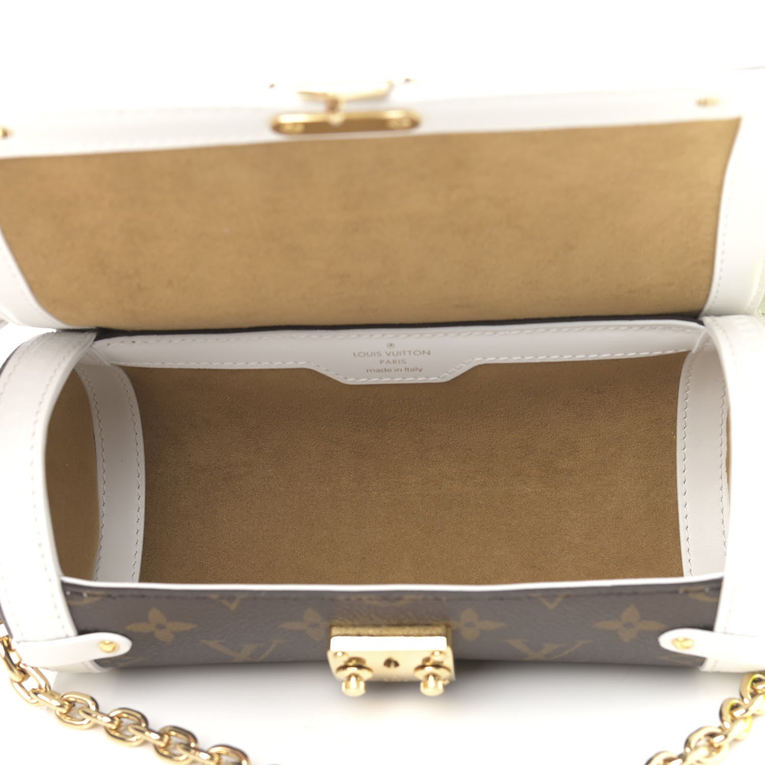 Louis Vuitton Monogram LV Match Papillon Trunk White 5 of 9