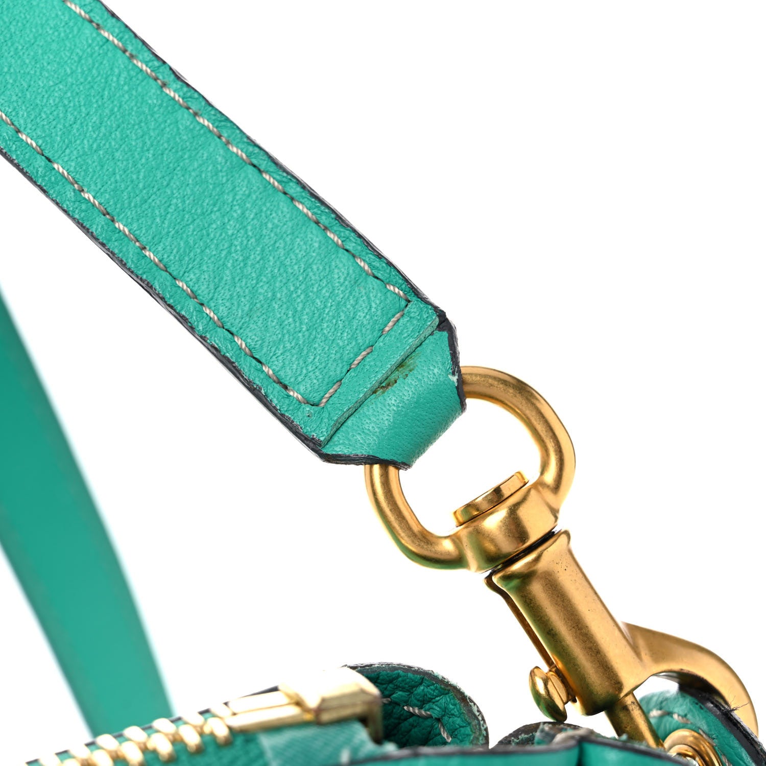 Chloe Calfskin Medium Marcie Satchel Jade Green 22 of 28