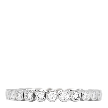 Tiffany Platinum Diamond .45ctw Jazz Eternity Band Ring 50 5.25 3 of 4