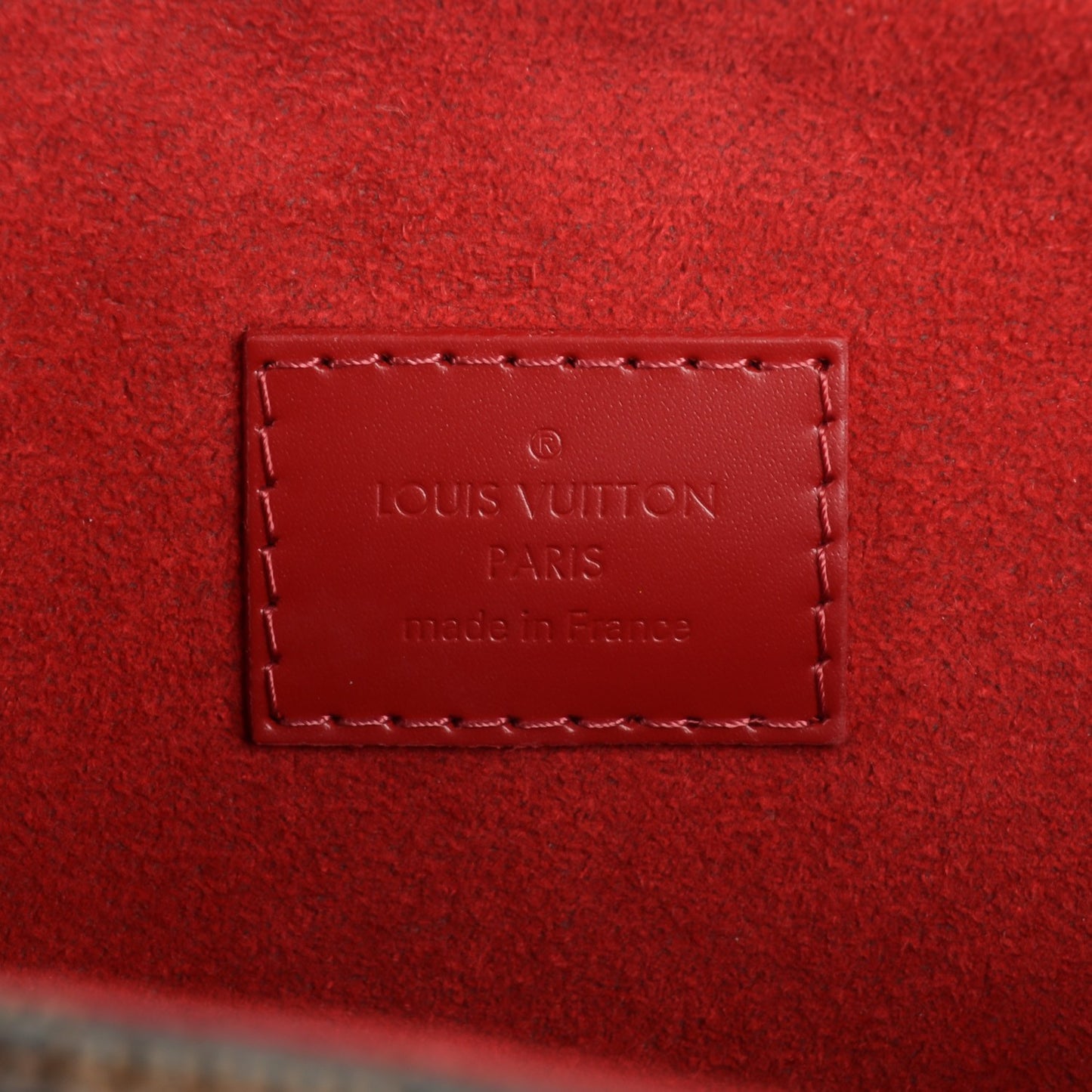 Damier Ebene Caissa Hobo Cherry