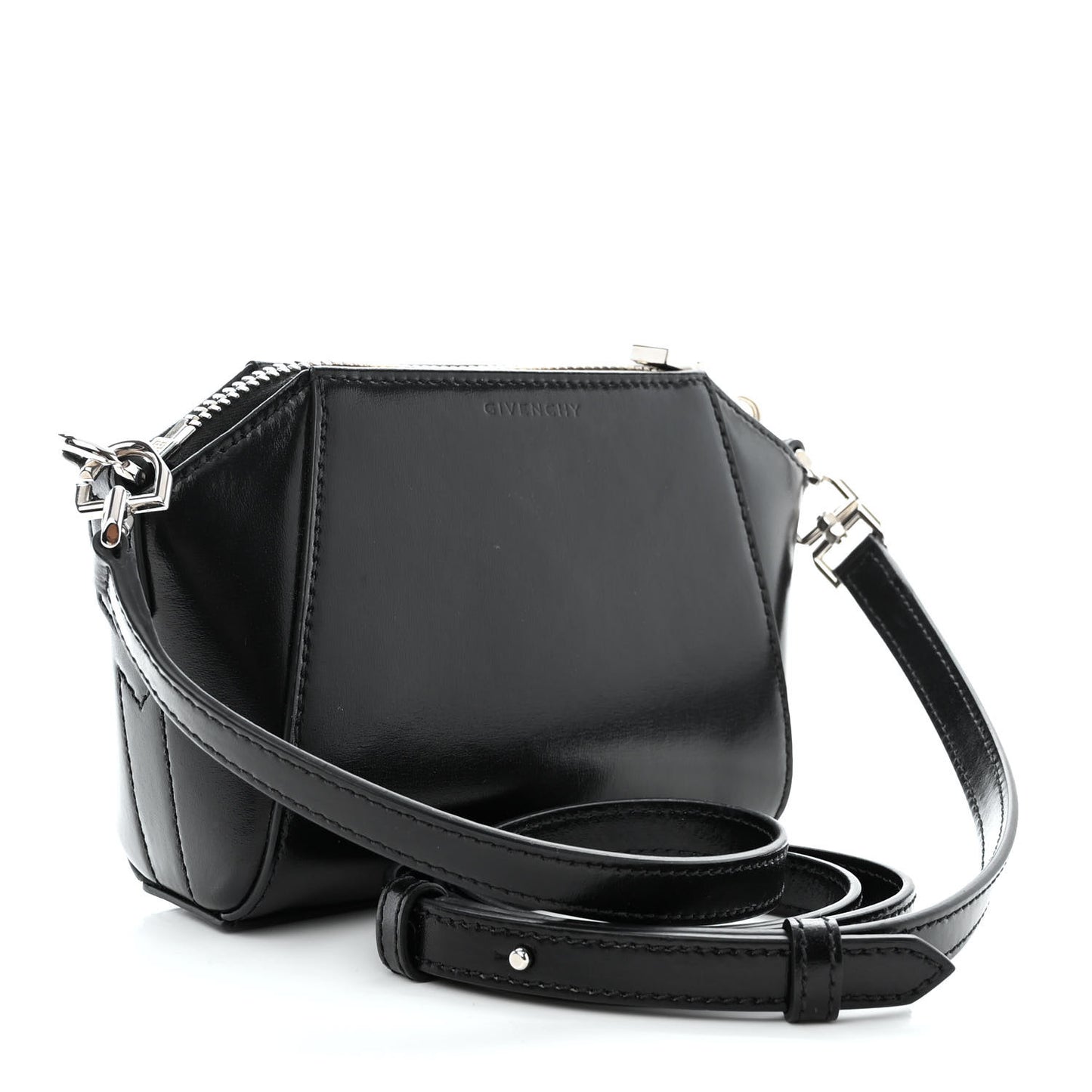Smooth Calfskin Nano Antigona Black