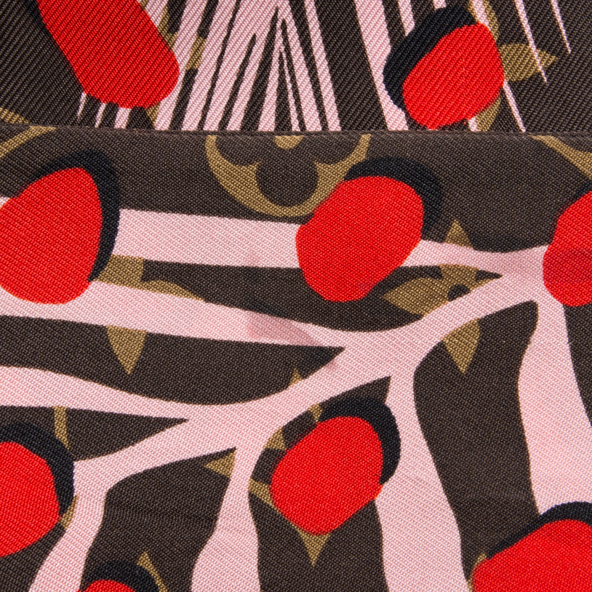 Louis Vuitton Silk Monogram Jungle Dots Bandeau Sugar Pink Poppy 5 of 5