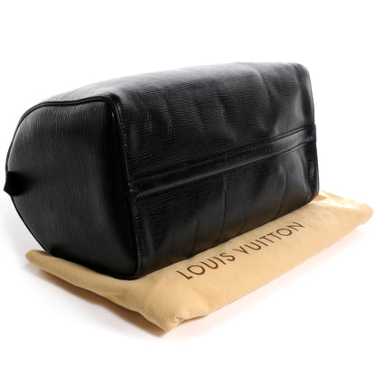 Louis Vuitton Epi Speedy 30 Black 4 of 9
