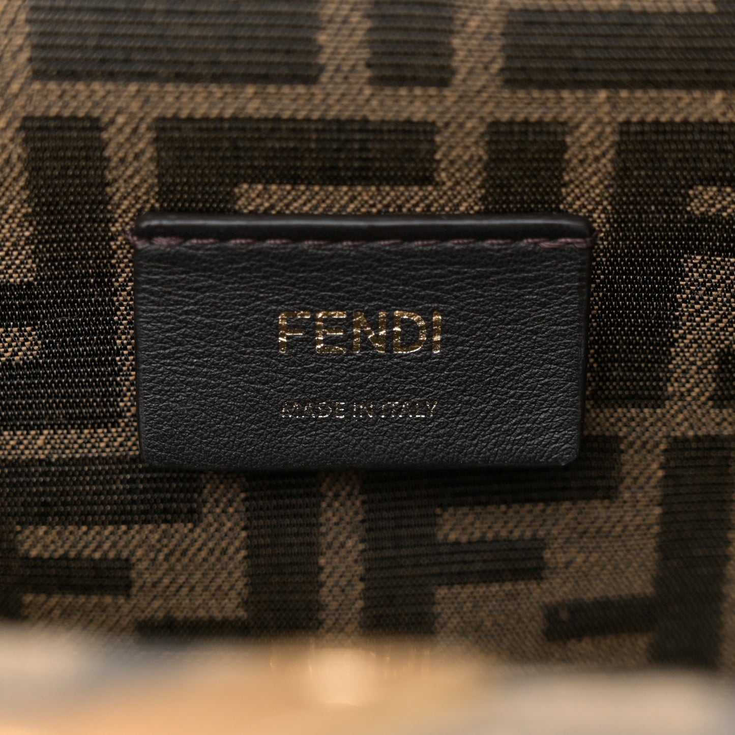 Snakeskin Small Fendi First Light Pink