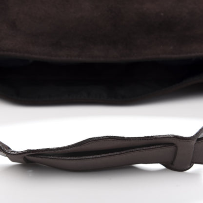 Balenciaga Suede Calfskin B Hobo Brown 13 of 18