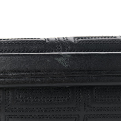 Versace Nappa Quilted Garment Bag Black 6 of 7