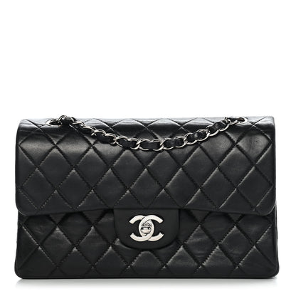 Chanel Lambskin Quilted Small Double Flap Black 1 of 12