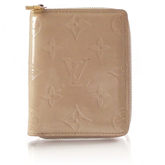 Louis Vuitton Vernis Zippy Wallet Beige 1 of 11